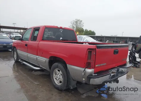2000 Chevrolet Silverado 1500 Ls from USA, damaged, VIN 2GCEC19T3Y1175942
